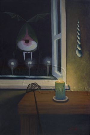 Count Draculeye - print on photo paper
